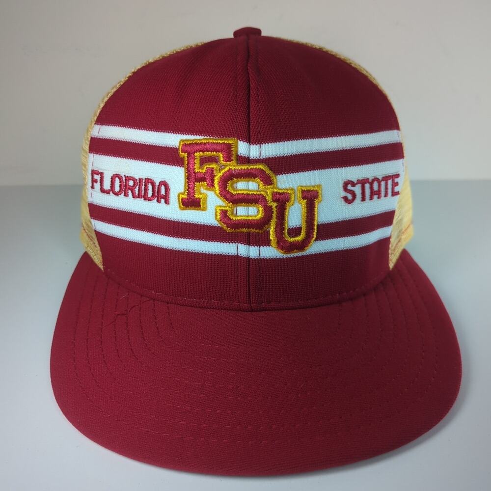 Florida State Seminoles Mesh Snapback Hat Cap READ (AJD, Superstripe, FSU)